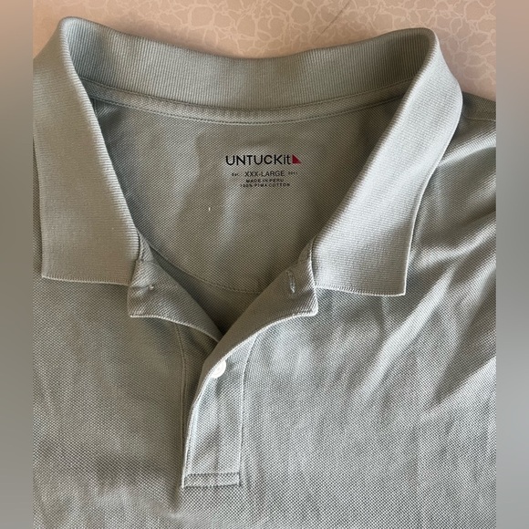 UNTUCKit | men’s Jersey Slub Performance Polo Shirt. Size: XXXL - Picture 5 of 12